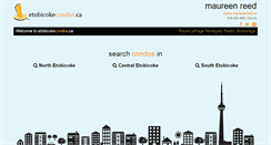 Desktop Screenshot of etobicokecondos.ca