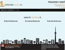 Tablet Screenshot of etobicokecondos.ca